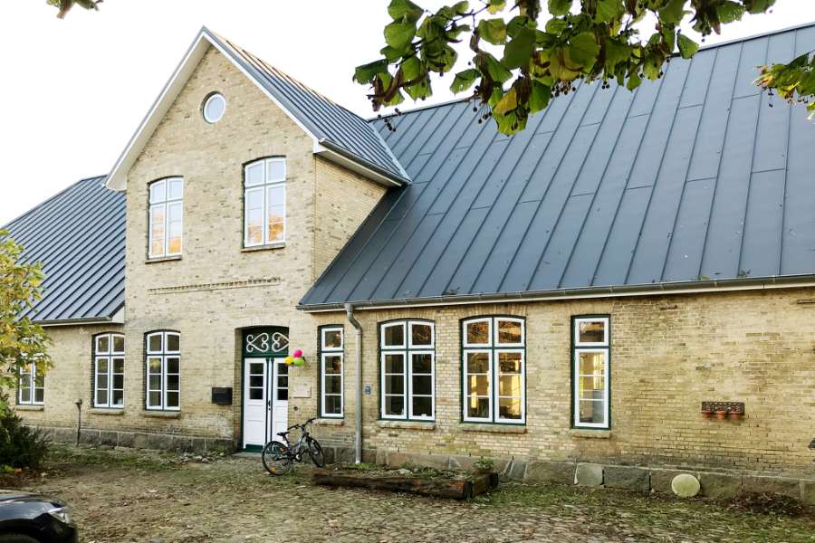 Vellykket resultat med<br>DS Nordic Klikfals på historisk bygning, Osterende 14, 24876 Hollingstedt